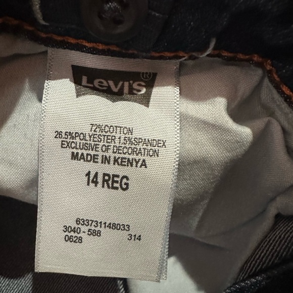 Levi’s Girls Boot Cut Adjustable Waistband Jeans NEW - Picture 8 of 9